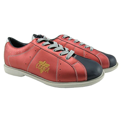 Mens Tcr 2L Sport Comfort Cobra Rental Bowling Shoes- Lacesred/Black 15 #TOP5