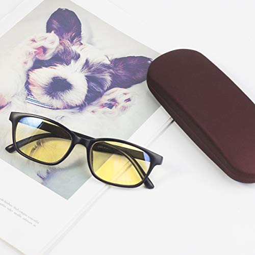 Image of RayLove Unisex Hard Shell Eyeglasses Cases, Protective Case For Glasses