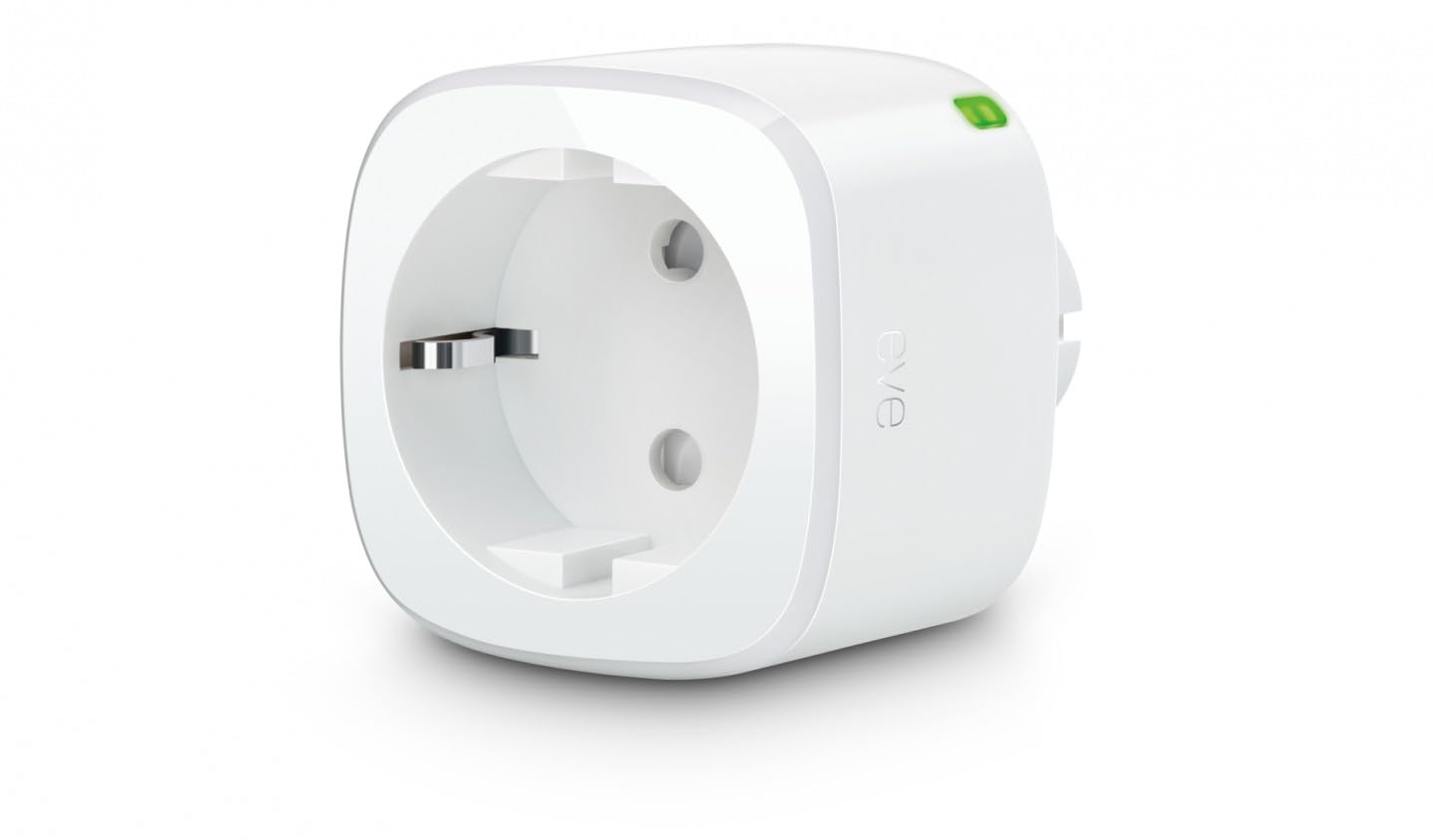 Eve Energy (Matter) - Smart plug, app and voice control, Matter via Thread, Works with Apple Home, Alexa, Google Home, SmartThings