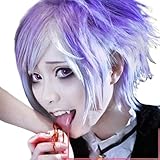 LuckMX Halloween Cosplay wig compatible with Diabolik Lovers Kanato Sakamaki