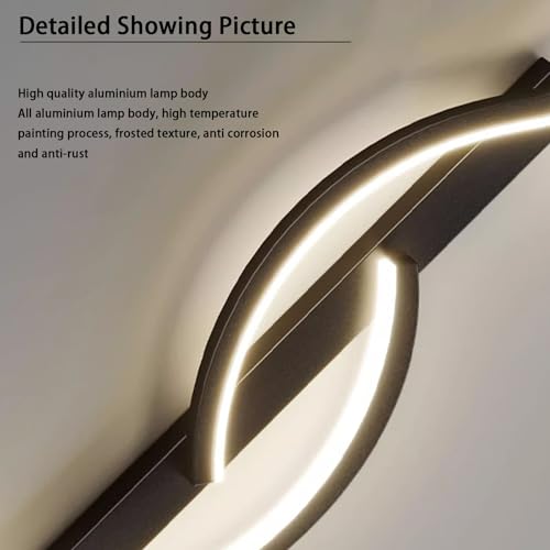 Aplique de pared LED con mando para regular temperatura y brillo 5