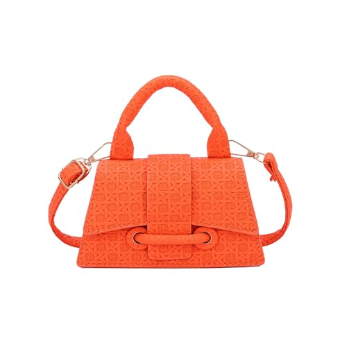 Image of Ayliss Micro Mini Crossbody Handbag Women's Purse Clutch Cute Mini Trendy Bag Top Handle PU Leather Shoulder Bag
