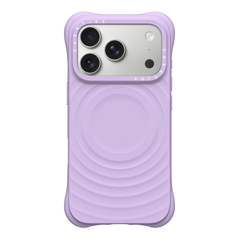 CASETiFY Capa Ripple para iPhone 17 Pro [silicone/compatível com
