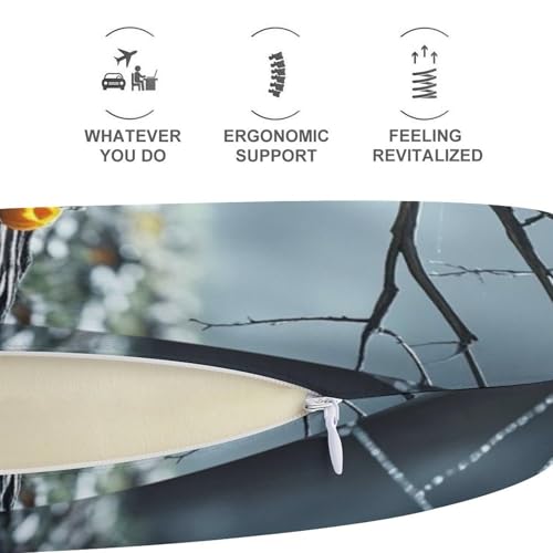Almohada de espuma viscoelástica para viaje cuello miniatura 5