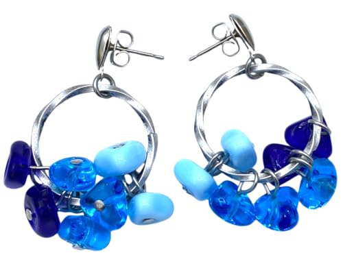Boucles d'oreilles verre de Murano Antica Murrina VR254 : l'éclat sans lourdeur