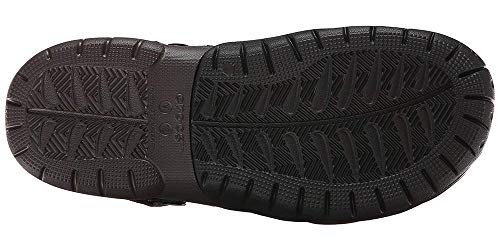 crocs Men's Swiftwater Clog M Mule, Espresso/Black, 7 M US