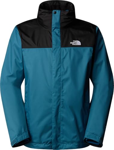 The North Face Evolve II Chaqueta triclimate para hombre Mallard Blue/Tnf Black L