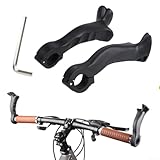 Technologie d'amélioration du confort : cette extrémité de barre de vélo est conçue avec des principes d'ingénierie humaine pour améliorer votre posture de conduite et réduire la fatigue musculaire, rendant chaque trajet agréable.