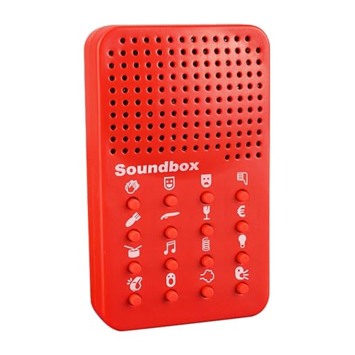 KIRVOS Generador de sonido divertido: caja de sonido con 16 efectos divertidos para bromas, fiestas y momentos de comedia. Perfecto como regalo (Navidad, cumpleaños), 1 pieza, garantía de diversión