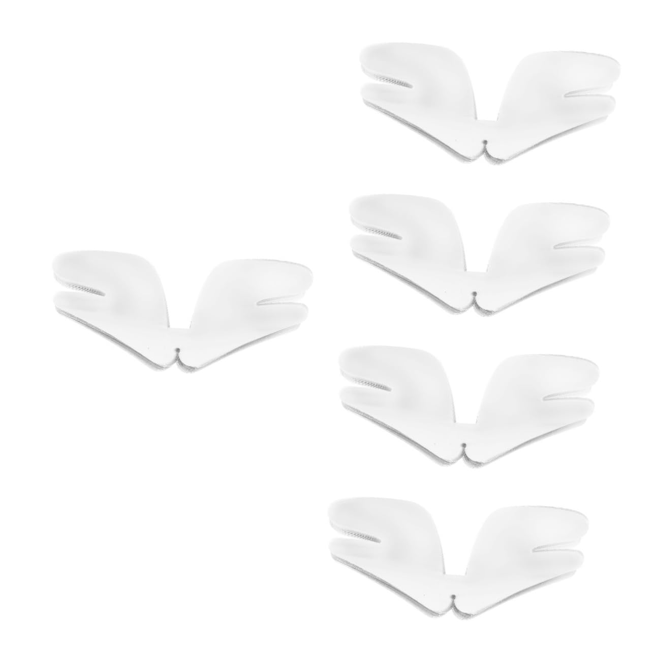 Veemoon Tirantes Transparentes Para El Cuello Refuerzo Zafle De Camisa Soporte De Cuello Para Camisas De Vestir Moldeador De Cuello Para Camisas De Hombre El Plastico