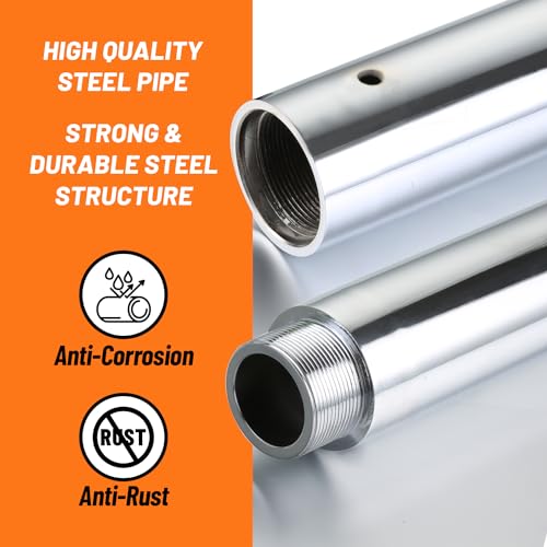 Runmaster HMDANCS4 Premium Spinning And Static Dance Pole Kit - Portable 45Mm Exercise Pole For Club, Party, Home Use thumb #4