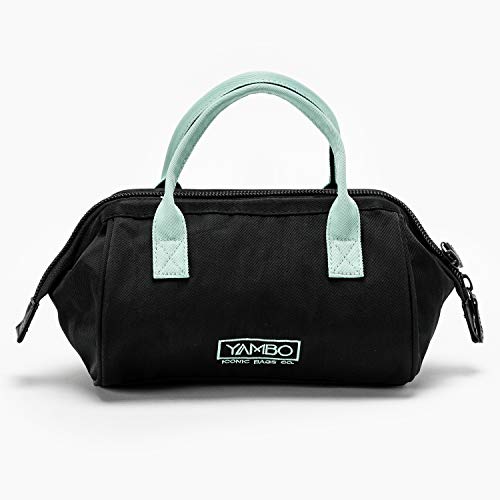 Yambo Makeup Bag – Perfect Organiser for Makeup Toiletry – Enough Space for Cosmetic Hairbrush, Paintbrush, Jewelry – Premium Vintage Travel Cosmetic Bag for Women – 4.4 L Capacity