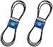 2 Pack Stens 265-734 OEM Replacement Belt Fits John Deere TCU26295