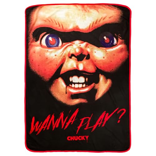 Image of Chucky Wanna Play Fleece Throw