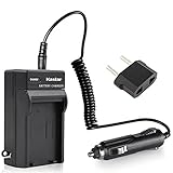 Brand New Sony Np-fh50, Fh30, Fh70, Fh100 Camera & Camcorder Battery Home Travel Rapid Charger with Car Adapter for Sony DCR-SX41 / DCR-SX41L / DCR-SX41R