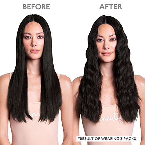 Image of WENNALIFE Tape in Hair Extensions Human Hair, 20pcs 50g 22 inch Natural Black Remy Hair Extensions Straight Human Hair Tape in Extensions Skin Weft Tape Extensions Human Hair