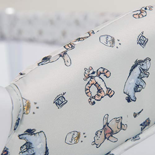 Hauck Lettino Da Viaggio Sleep N Play Go Plus - Culla Neonato Fino A 15Kg - Letto Pieghevole 60X120Cm - Letto Bambini Con Ruote, Apertura Laterale E Borsa - Beige, Winnie The Pooh Exploring - 17