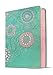 NLT Girls Life Application Study Bible (LeatherLike, Seafoam Teal/Pink Flowers)