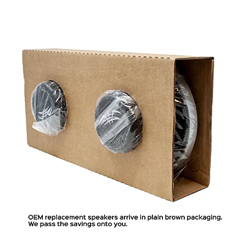 Image of Wet Sounds XS Series Silver Grill 6.5 inch OEM Replacement Speakers w /120 Watt Peak Power