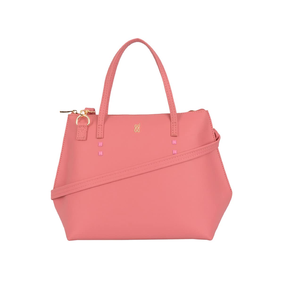 Baggit Women Pink Tote Handbag Medium Size | Ladies Stylish Casual Purse Bag (B0BS4536P4) Amazon Price History, Amazon Price Tracker
