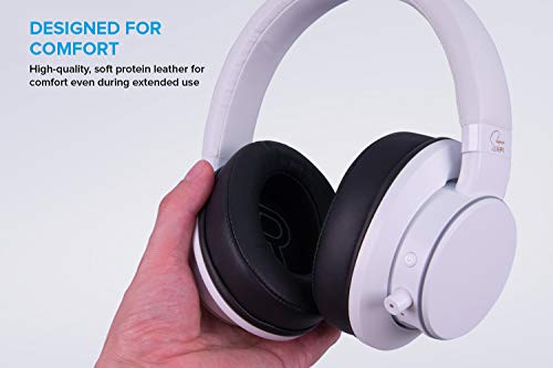 Image of Creative SXFI AIR Bluetooth and USB Headphones with Super X-Fi Audio Holography Technology, 50mm Drivers, microSD Card Reader, Touch Controls and Ambient Monitoring (Black)
