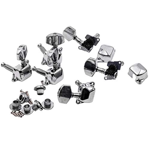 vhbw Chevilles, mécaniques 3R3L pour guitare, guitare électrique, guitare acoustique, banjo – Trou de perce, 8 mm… - Les Beatles, Paul McCartney, John Lennon, RIngo Starr, George Harrison vhbw Chevilles, mécaniques 3R3L pour guitare, guitare électrique, guitare acoustique, banjo - Trou de perce, 8 mm…