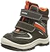 Geox Baby Boy B FLANFIL BOY WPF B ANKLE BOOTS BLACK/ORANGE_24 EU