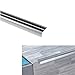 Price comparison product image Aluminium Anti Non Slip Stair Edge Nosing -Trim- 900x35x20Mm Cezar (Silver)