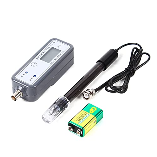 Gdrasuya10 PHB-5 Portable PH Meter PH Tester Water Quality Tester Pen 0.00～14.00Ph for Laboratory Industrial and Mining Production ±0.1