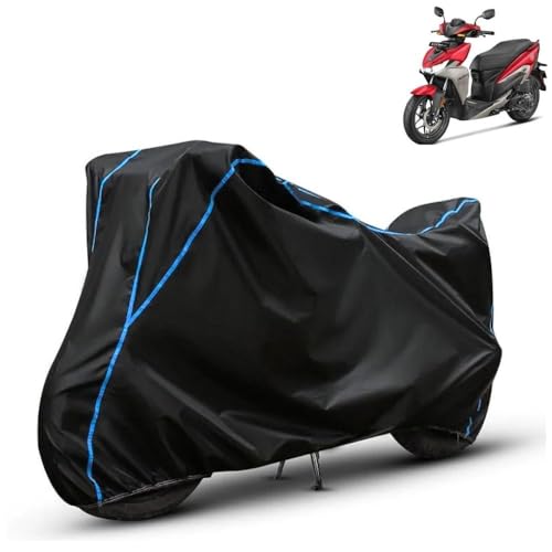 Image of Kerwa Waterproof Bike Cover Compatible with Hero Xoom 125 R | Dust Proof, UV-Resistant, All-Weather Protection Bike Body Cover, Windproof Elastic Bottom