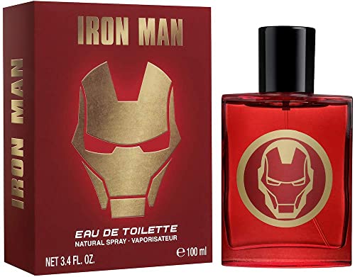 Iron Man - Frasco de Cristal de Perfume para Niños (30 ml) –...