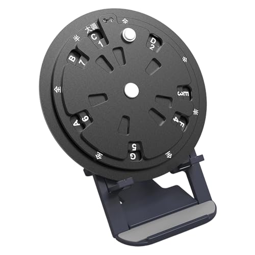Roue d'accords de guitare en alliage d'aluminium pour l'apprentissage de la théorie musicale