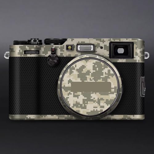Skin anti-rayures FujiFilm X100F protection vinyle couleur Digital Camo Desert