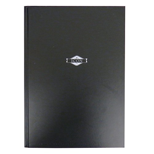 Premier Stationery S2813248 - Cuaderno de dibujo (A4, tapa dura), color negro