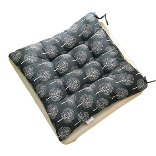 Coussin de siège épais en lin doux pour un confort d'assise prolongé