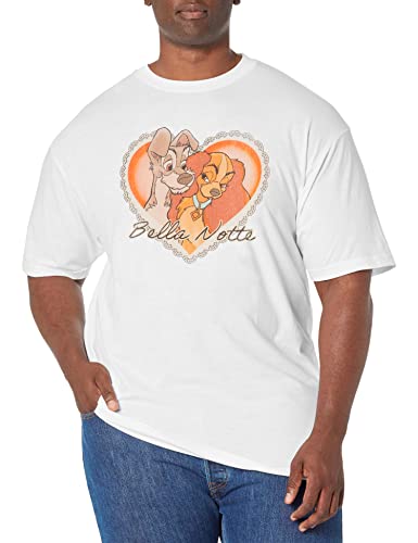 T-shirt Disney Vintage Valentine en cadeau homme grande taille blanc