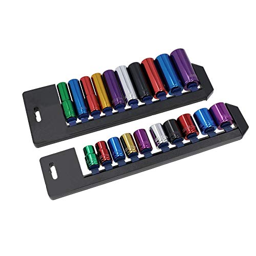 Douilles métriques pour écrous inaccessibles : la solution profonde 13-24 mm à code couleur - 3