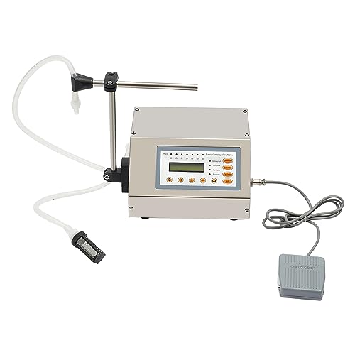 CHIMHOON 5ML-3500ML Flüssige Füllmaschine Pump, Abfüller, Automatisch Abfüllmaschine, 220V Abfüllanlage, LCD Abfüllgerät, Automatic Digital Liquid Filling Filler Machine