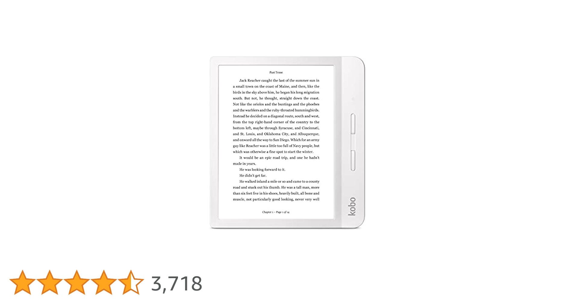 楽天　Kobo Libra H2O（ホワイト） 楽天Kobo」、高解像度ディスプレイを搭載した新型電子書籍