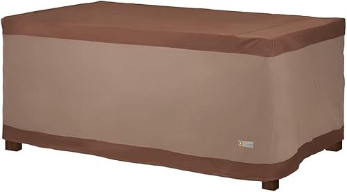 Duck Covers Ultimate - Cubierta rectangular impermeable de 84 pulgadas para mesa de patio, cubierta de mesa para exteriores