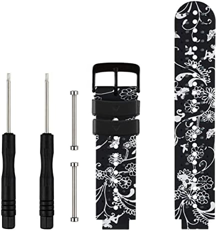 honecumi Replacement for Garmin Forerunner 735XT Bands, Wristband Compatible with Garmin Forerunner 220/230/ 235/620/ 630 Running Watch, Bands for Garmin Approach S20 S5 S6 Golf Smart Watch Straps