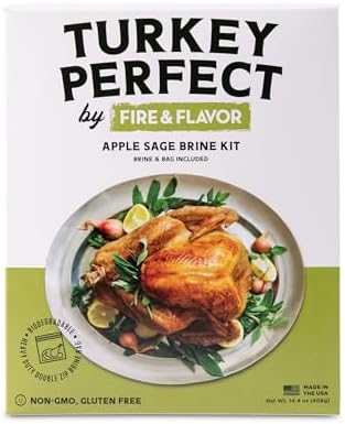Fire & Flavor Apple Sage Turkey Perfect Brine Kit