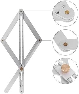YOOUS 2022 New Premium Corner Angle Finder, Stainless Steel Protractor Digital Angle Finder with Scales, Miter Saw Bevel Gauge and Corner Angle Finder for Woodworking