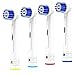 Replacement Toothbrush Heads Compatible with Oral B Braun, 4 Pack Professional Electric Toothbrush Heads Sensitive Clean Brush Heads Refill for Oral-B 7000/Pro 1000/9600/ 500/3000/8000 (4 pack)