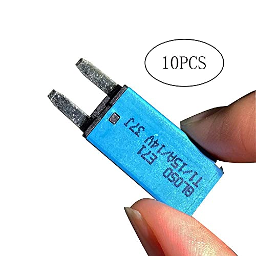 Jamgoer Dc 10 Pcs 15 Amp Auto-Reset Atm Mini Circuit Breaker （10A-30A）Blade Fuses Assortment Kit For Boat Marine Rv Yacht Battery Trailer Bus Truck #TOP4