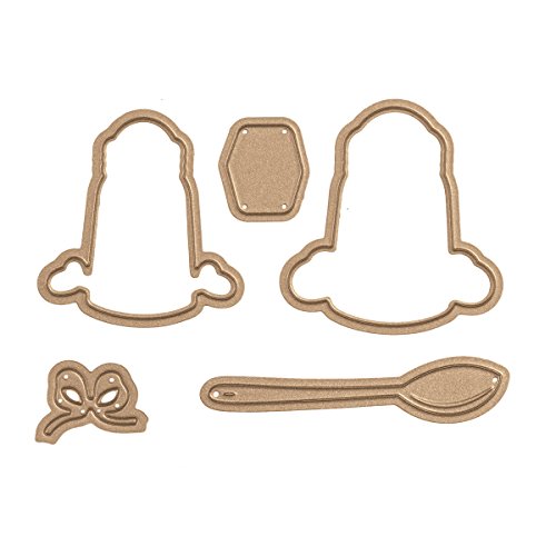 Spellbinders Shake It Up Stamp and Die Set, Metal, Multi-Colour, 29.7 x 14.7 x 0.6 cm - Image 4