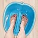 Mantello Foot Bath, Extra Large, Foot Soaking Tub - Pedicure Bowl - Foot Soak Tub (Blue)