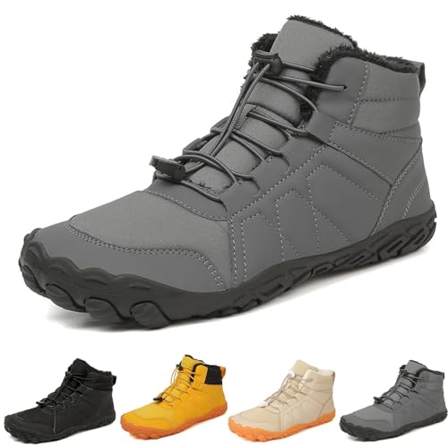 Generic Barefoot Shoes Winter Hike Footwear Womens Mens Grounding Shoes With Copper Wide Toe Box Non-Slip Trail Running