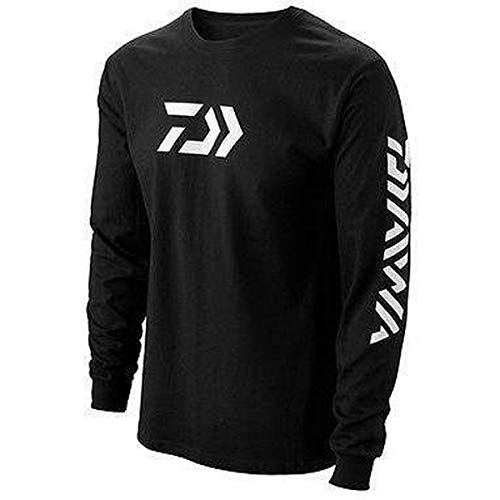 Daiwa 64052105 Vector Print Long Sleeve T-Shirt Black, XX-Large