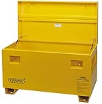 Draper 78785 Contractors Secure Storage Box, 78785/Yellow